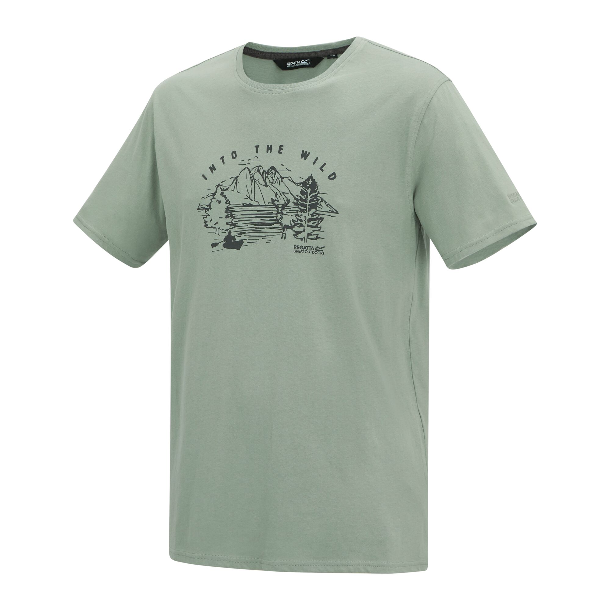 T-shirt Cline Ix Regatta Verde-acinzentado-3