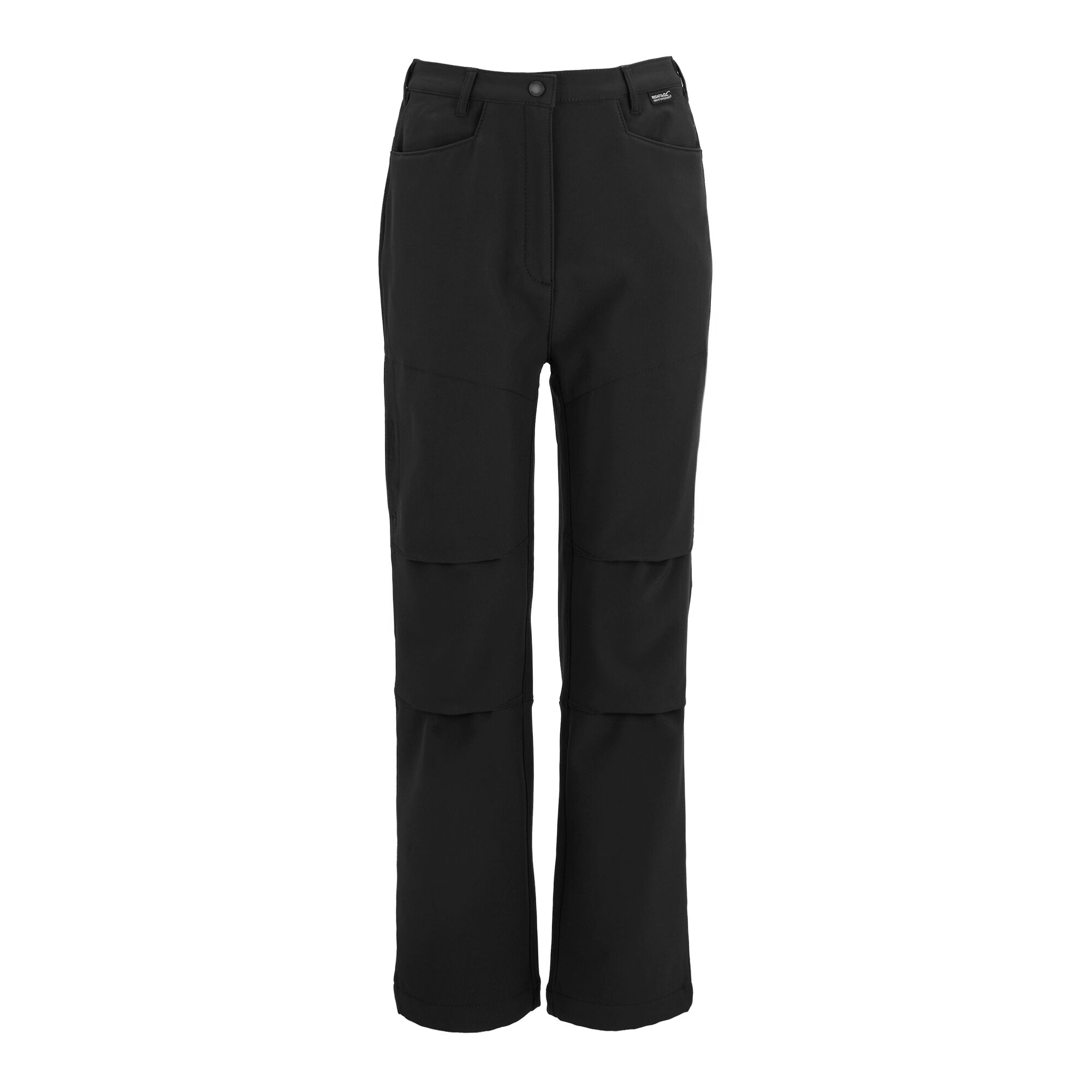 Calças Infantil Softshell Regatta Preto-5