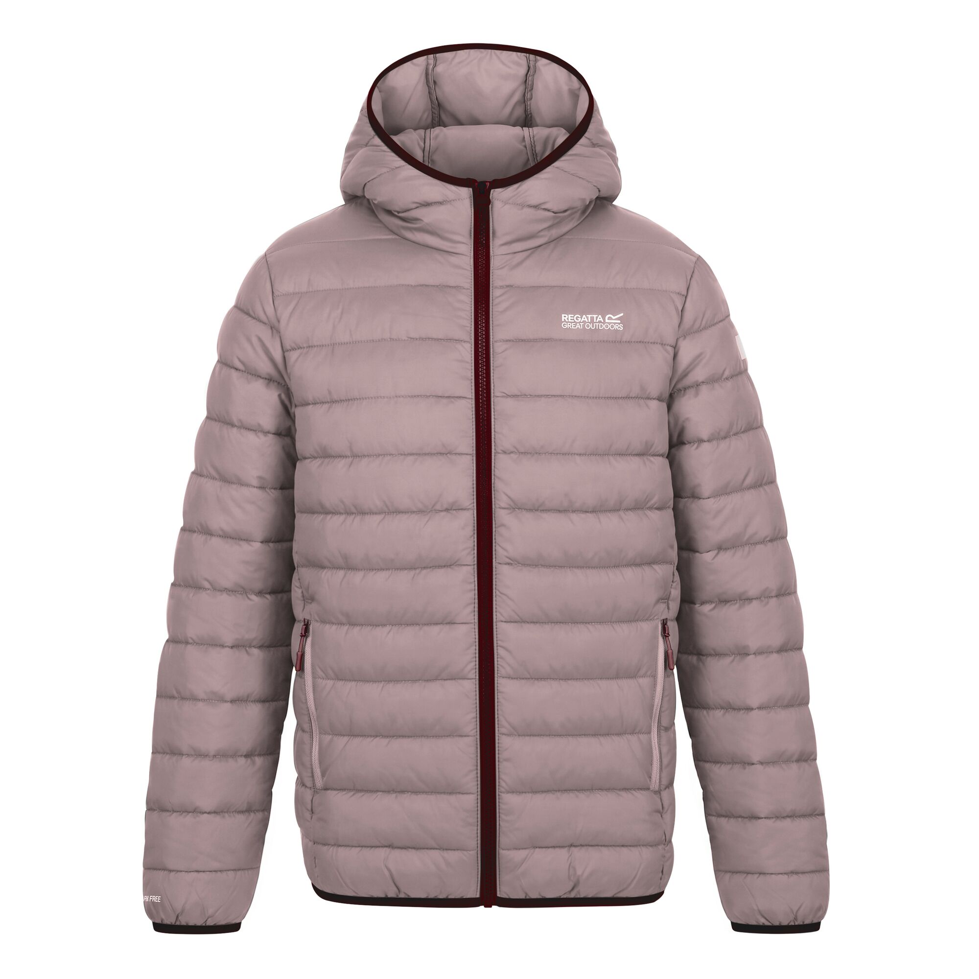 Casaco Infantil Hooded Marizion Regatta Malva-6