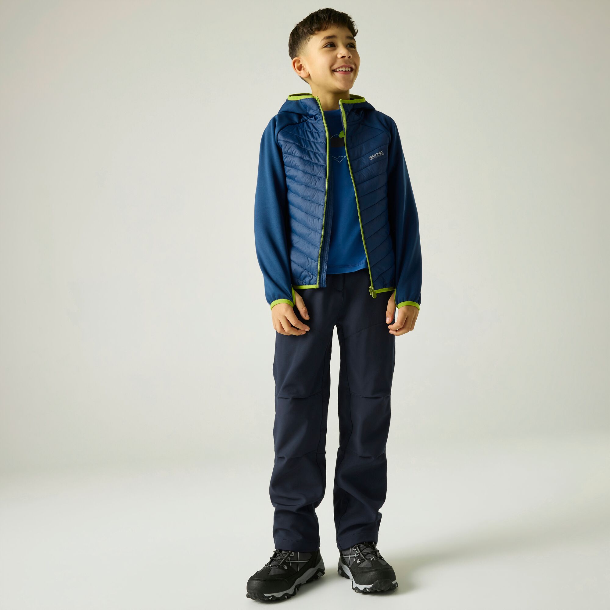 Casaco Infantil Andreson Hybrid Regatta Azul-marinho-3