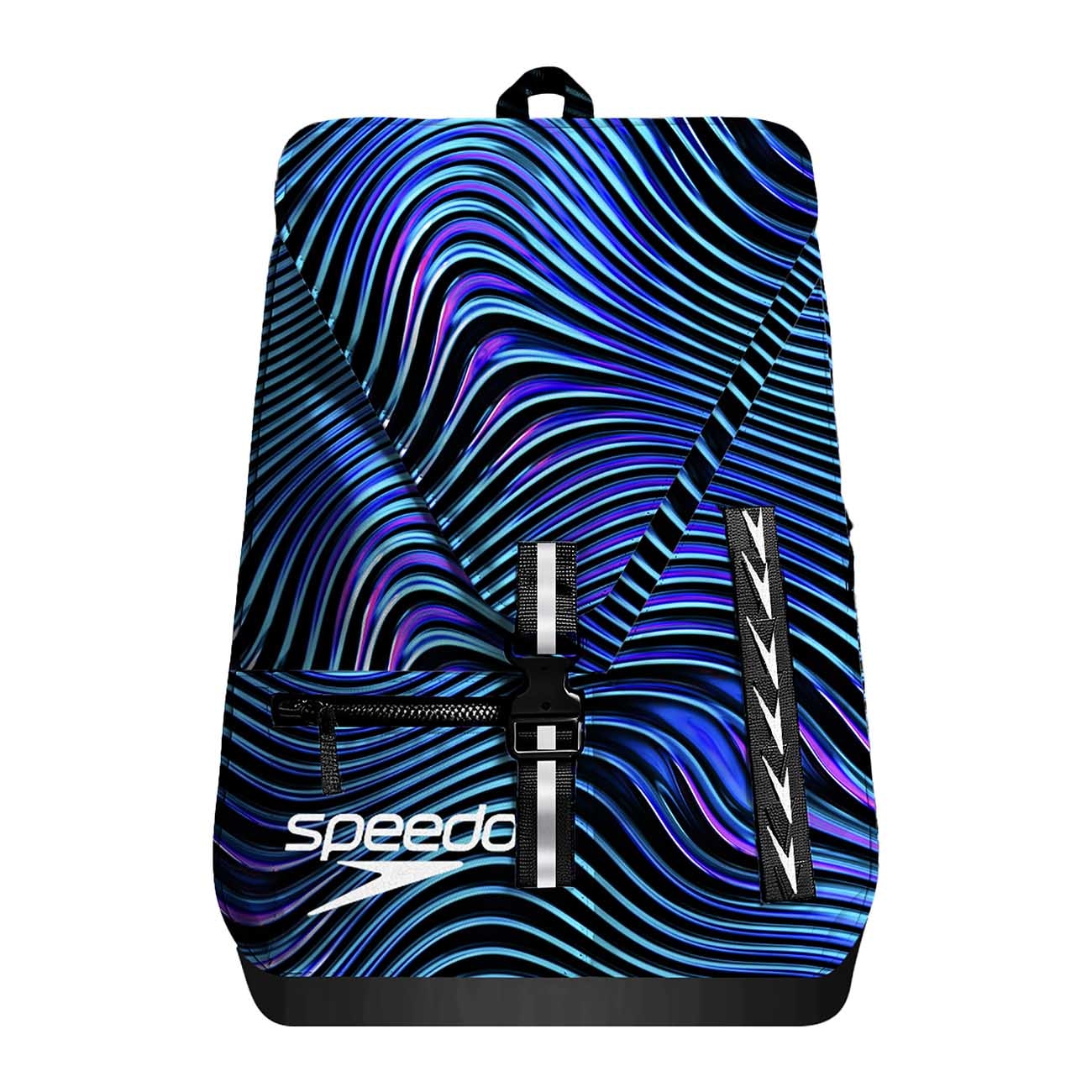 Mochila de Natação 35l Team Bag Printed Speedo Azul-1