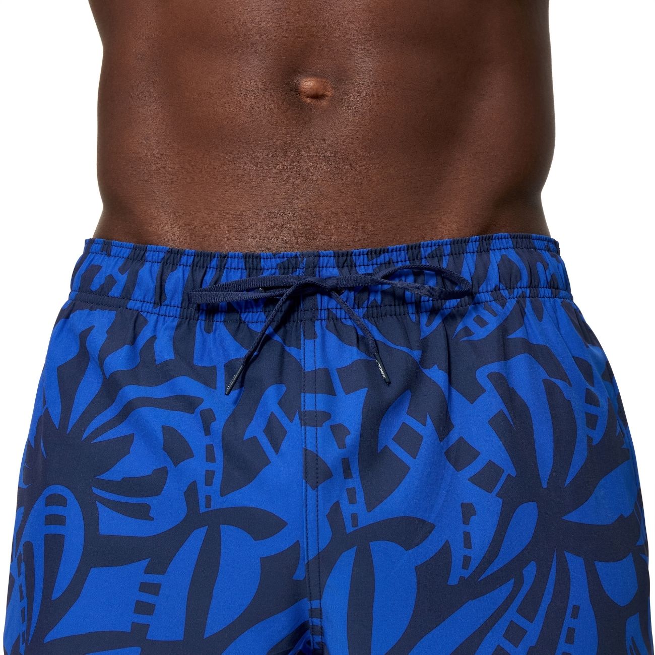 Fato de Banho de Natação Print Redondo Edge Volley 14 Speedo Azul-marinho-2
