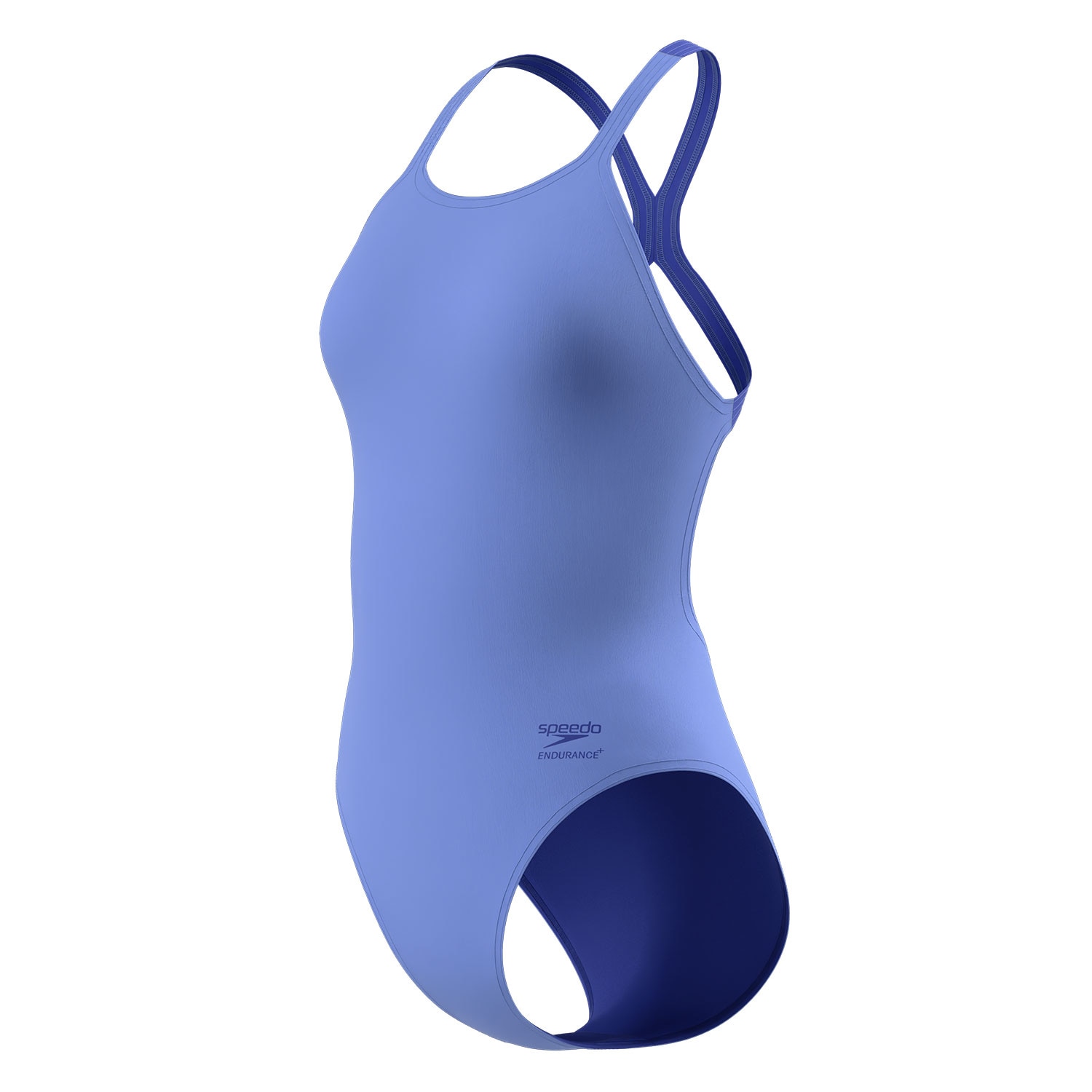 Fato de Banho de Natação Powerback Speedo Azul-2