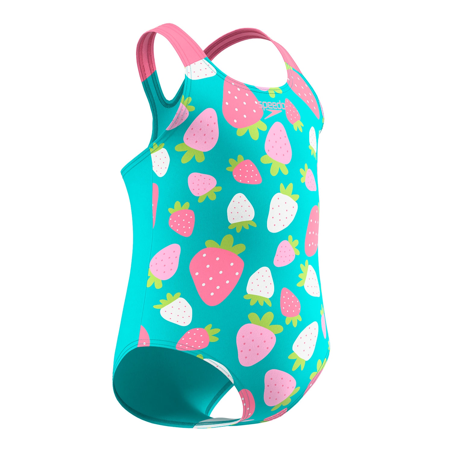 Fato de Banho de Natação Infantil Infant Placement Swimsuit Speedo Multicolor-2