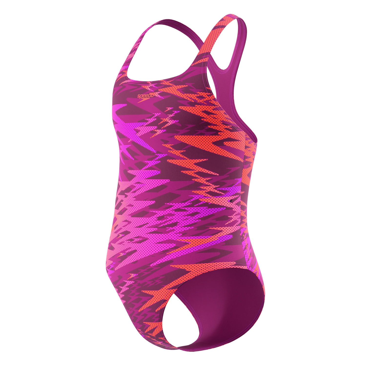Fato de Banho de Natação Infantil Hyperboom Speedo Rosa-2