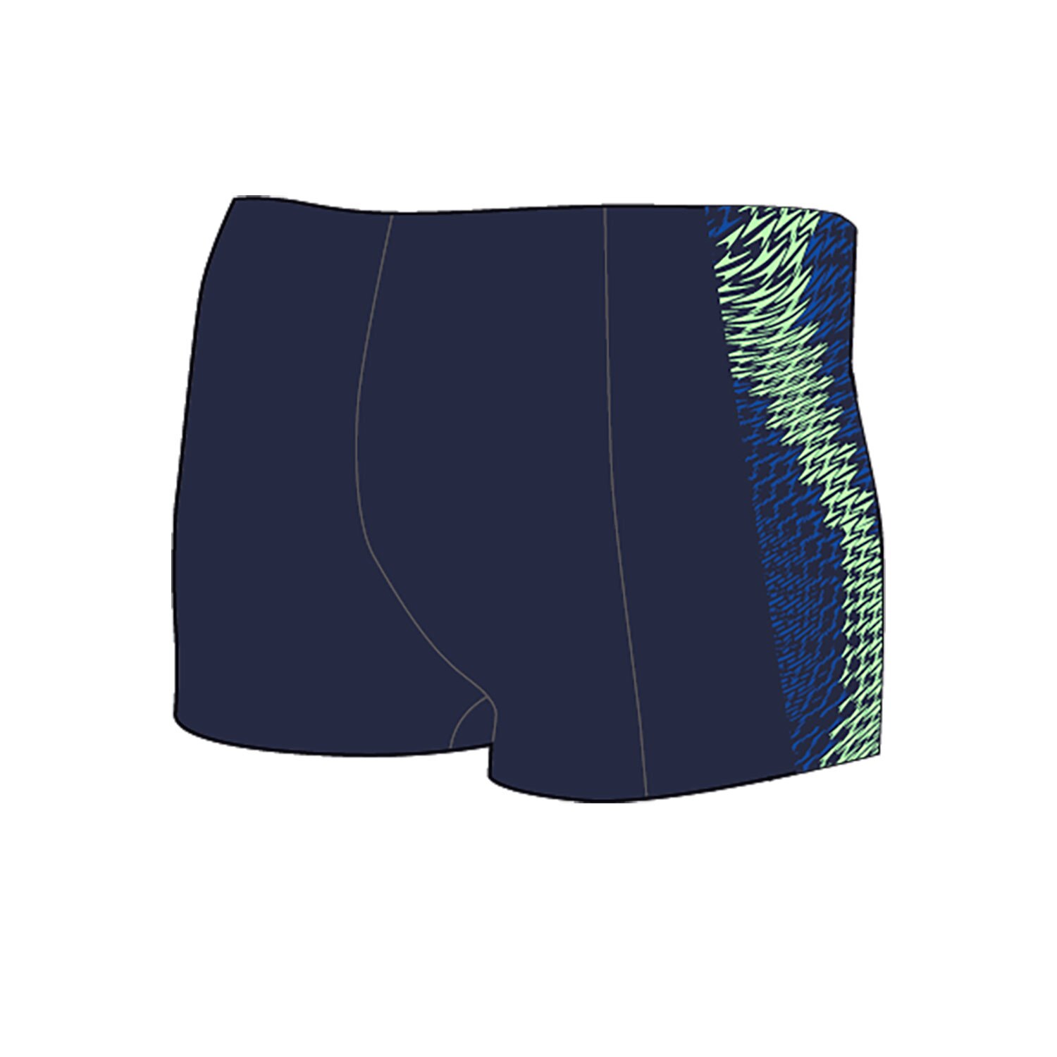 Fato de Banho de Natação Aquashort Speedo Azul-2