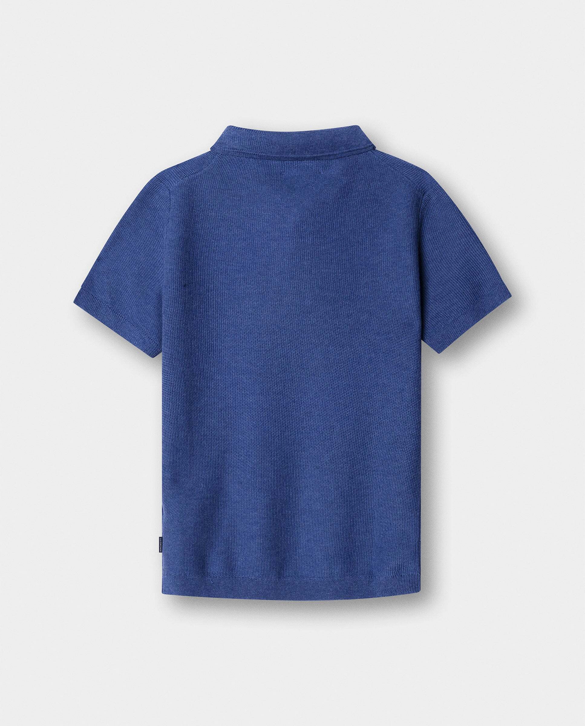 Polo Honeycomb Azul-2