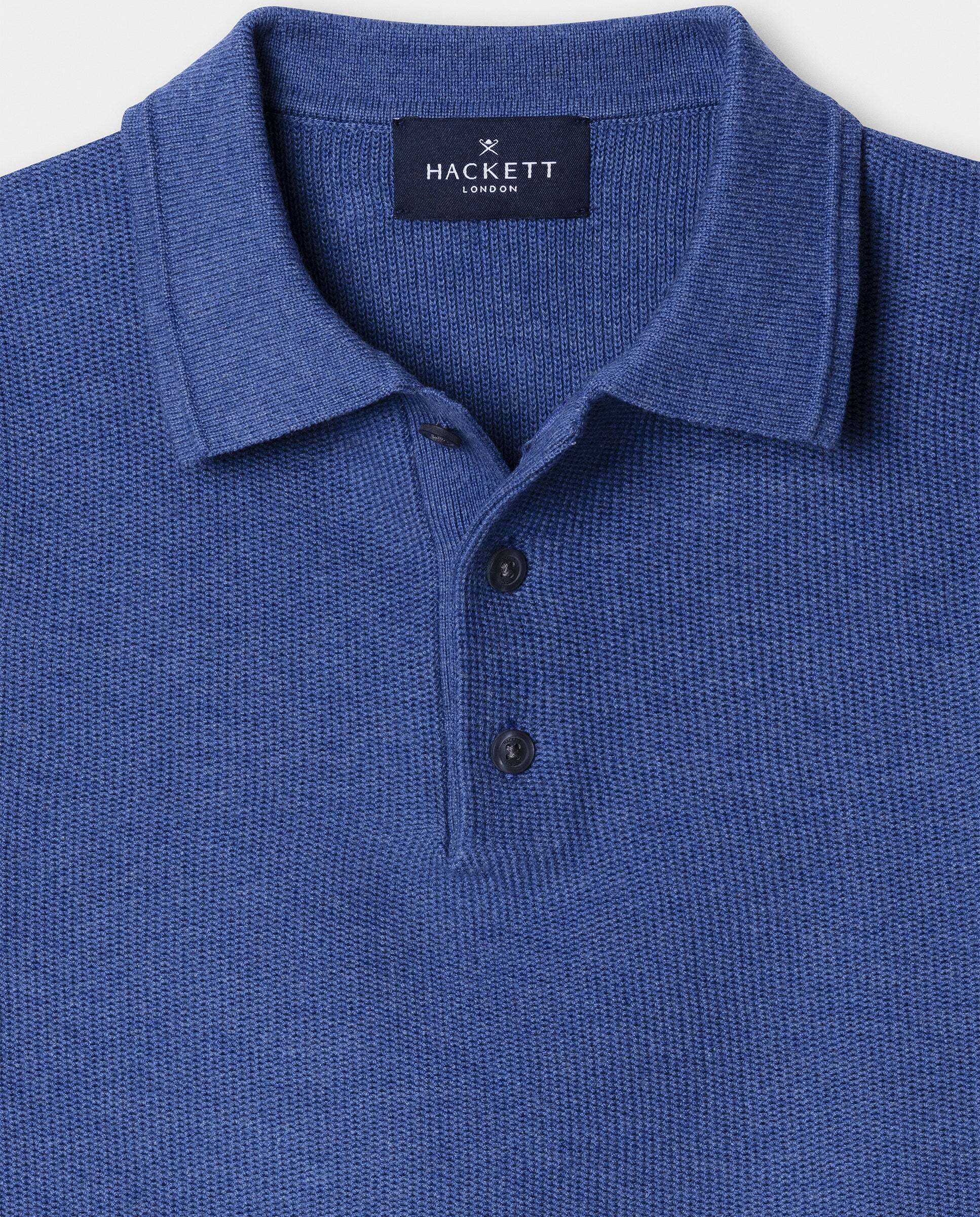 Polo Honeycomb Azul-3