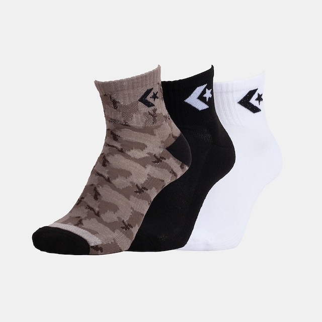 Imagem 0 de Meias Pack 3 Pares Camo Qrt Half Cushion Converse