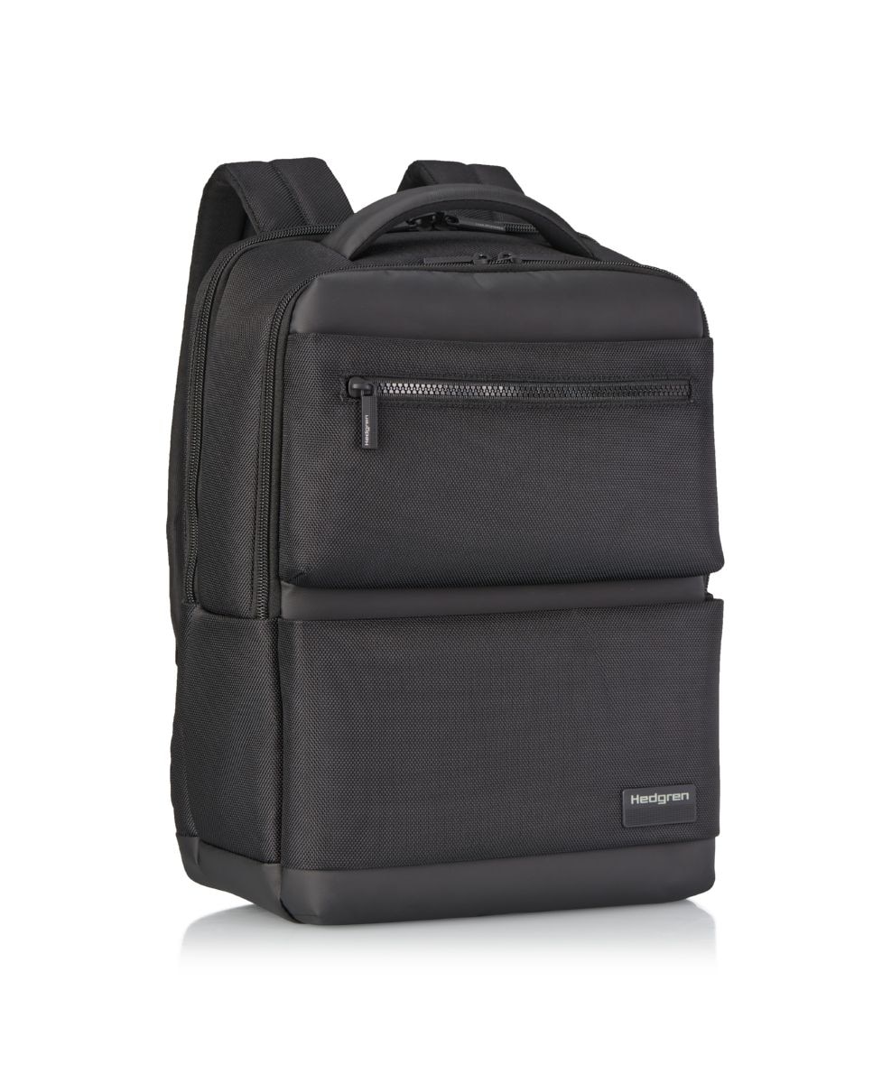 Mochila 2 Compartimentos em Azul Elegante 14,1" RFID HEDGREN Drive HNXT04 Black-2