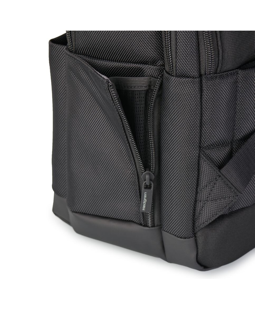 Mochila 2 Compartimentos em Azul Elegante 14,1" RFID HEDGREN Drive HNXT04 Black-4