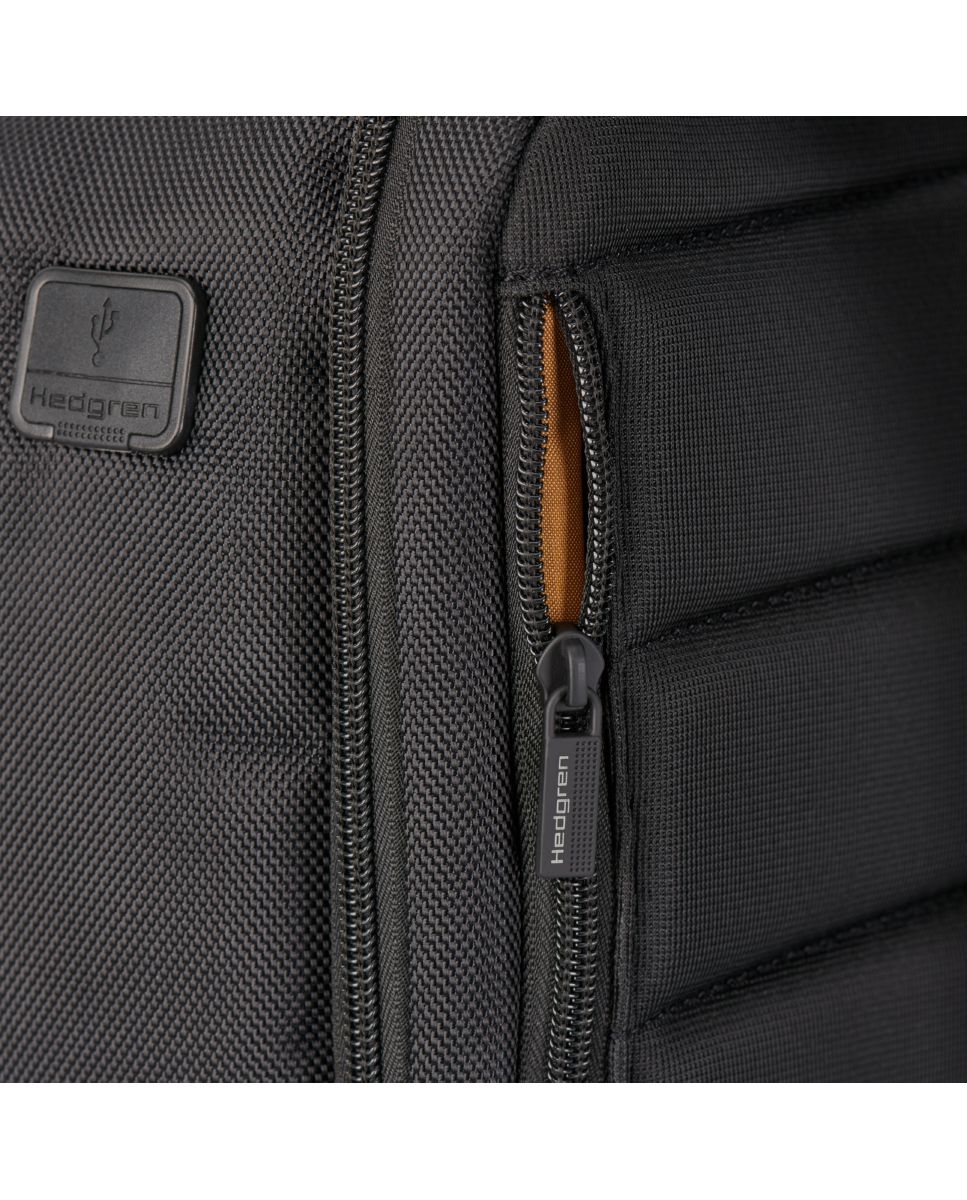 Mochila 2 Compartimentos em Azul Elegante 14,1" RFID HEDGREN Drive HNXT04 Black-6