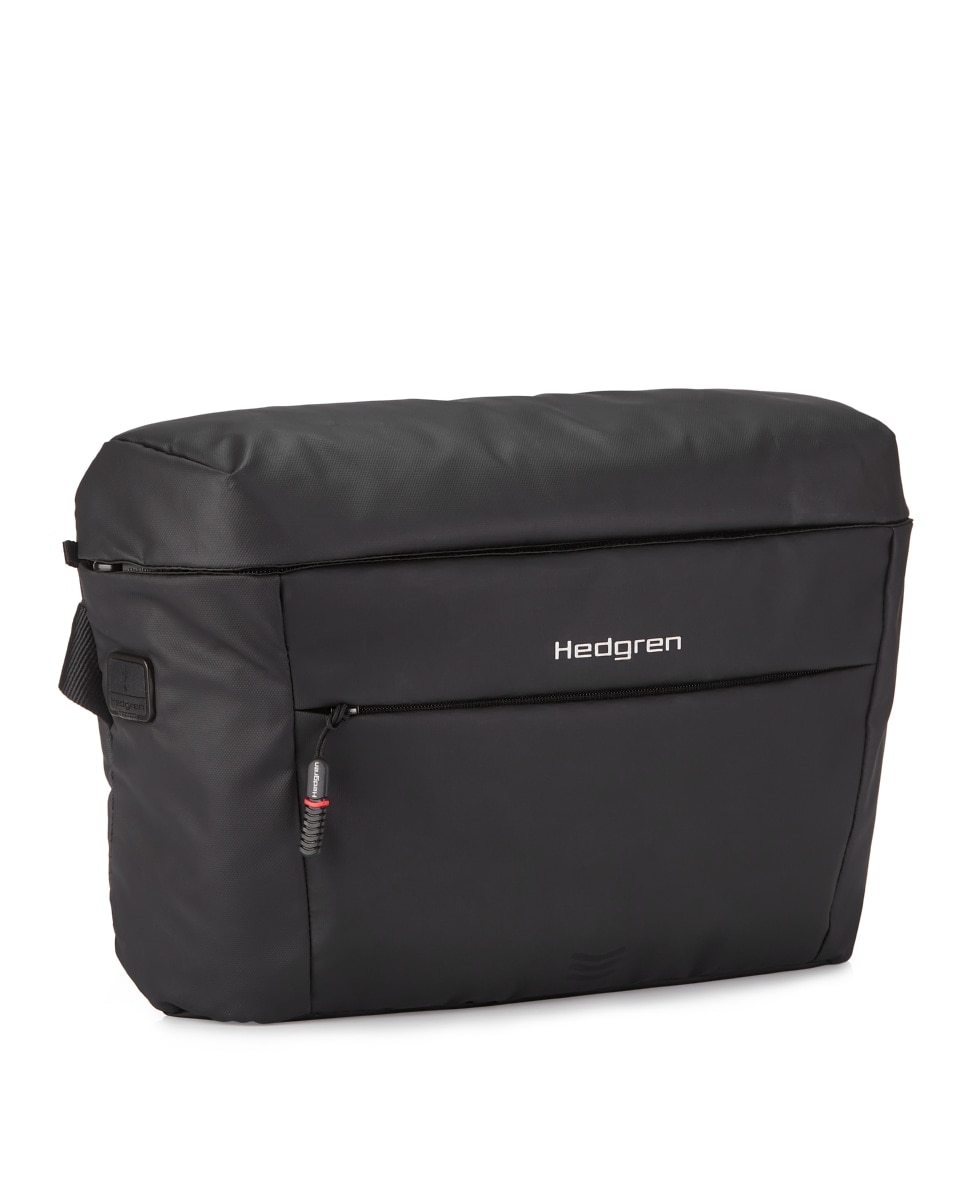 Bolsa de Cruzar Grande de Homem em Preto 13" RFID HEDGREN Bike Preto-1