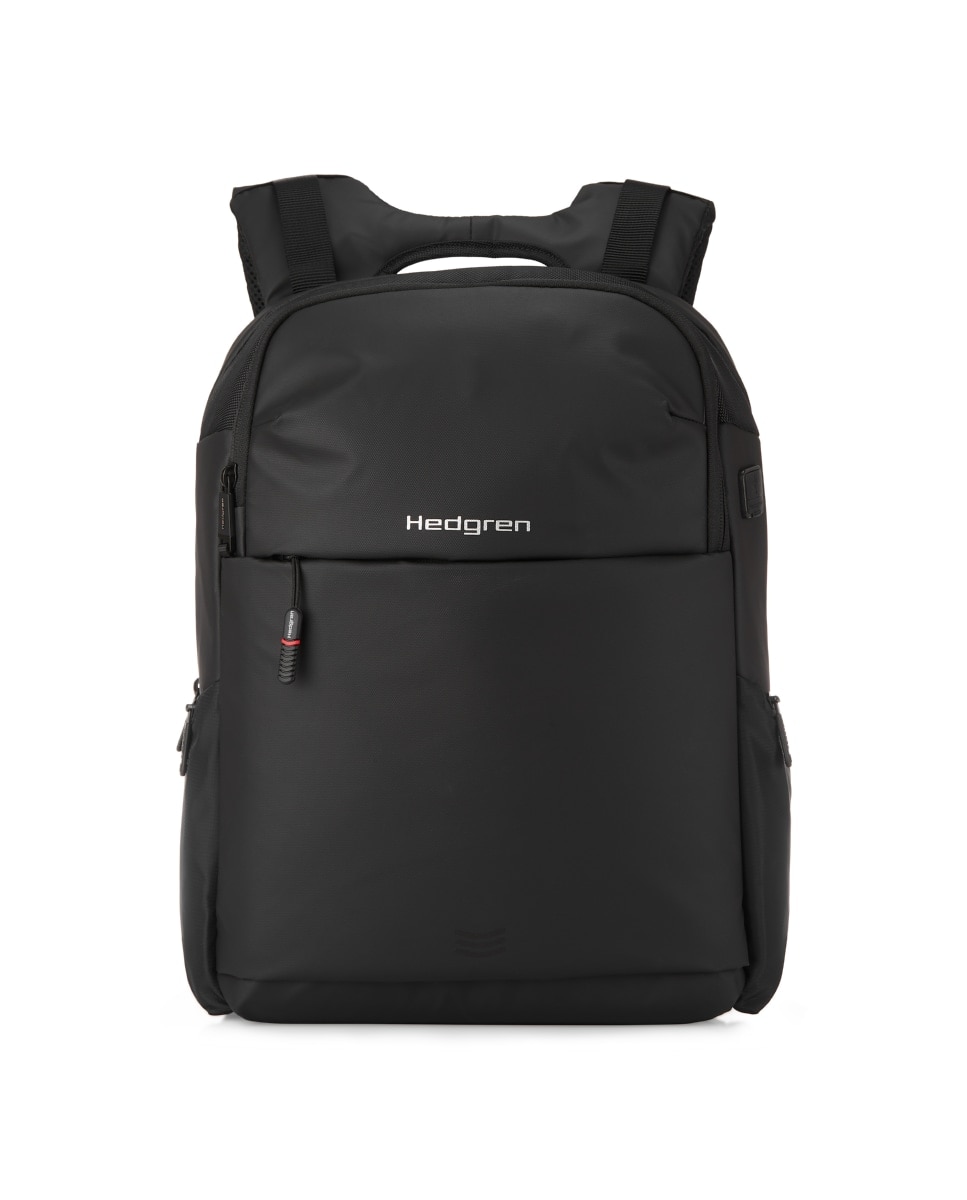 Mochila de Homem 2 compartimentos 15,4" TRAM Hedgren em Preto Preto-3