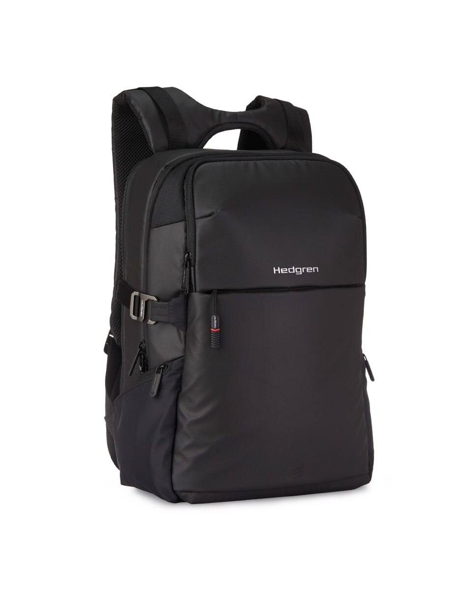 Mochila de Homem 3 compartimentos 15,6" RAIL com tecnologia RFID em Preto Preto-2