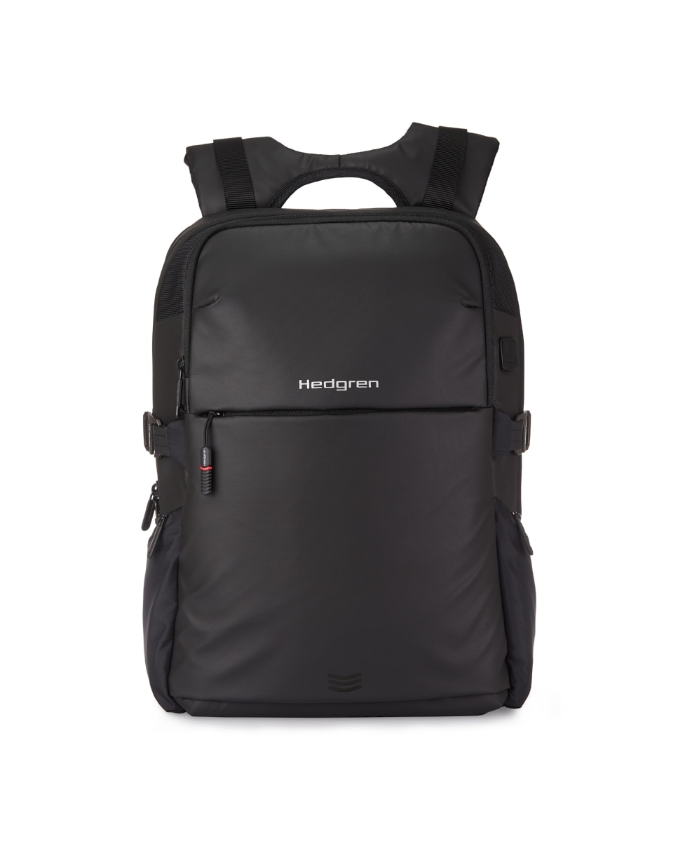 Mochila de Homem 3 compartimentos 15,6" RAIL com tecnologia RFID em Preto Preto-3