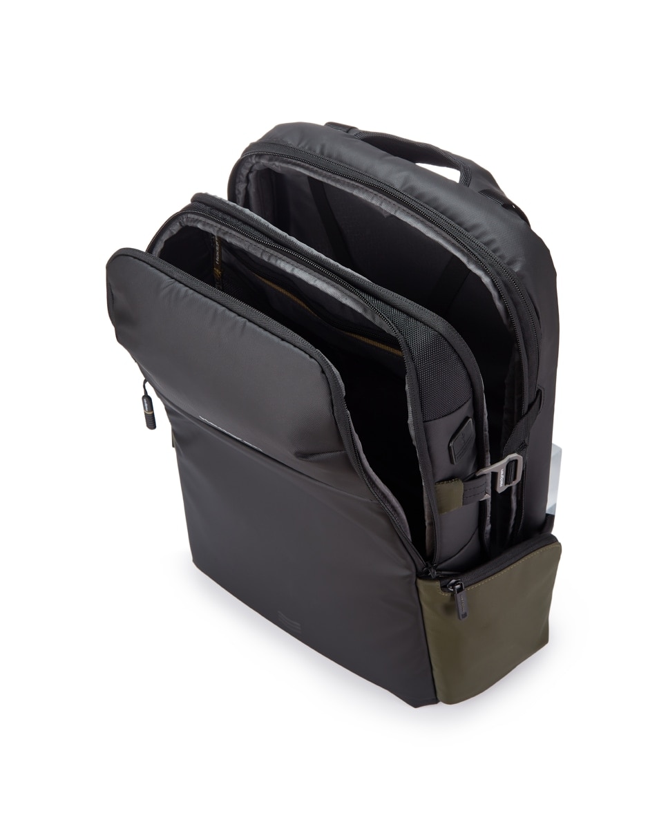 Mochila de Homem 15,6" SUBURBANITE com tecnologia RFID em Preto e Verde Verde-5