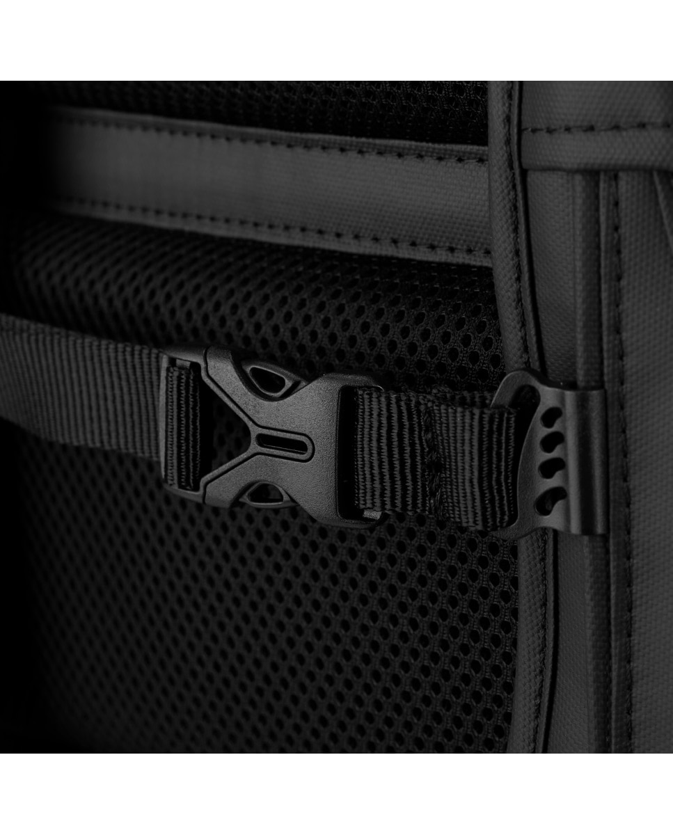 Mochila Duffle de Homem 15,6" Cabin Size TURTLE com tecnologia RFID em Preto Preto-6