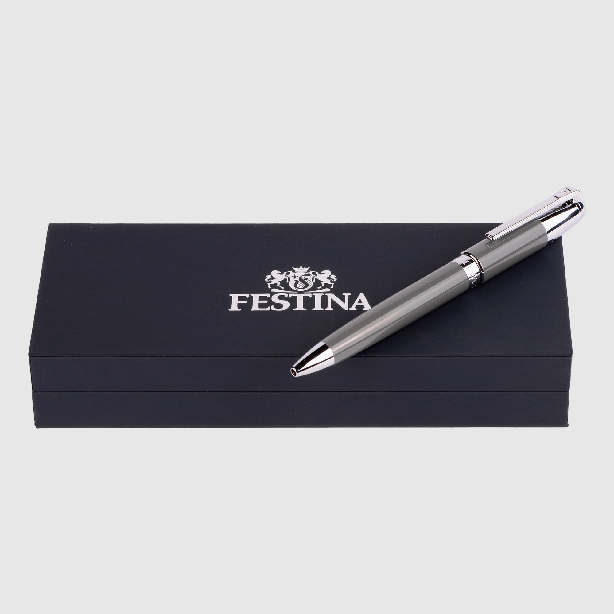 Caneta Festina FWS4110/H Textura Suave em Cinzento Cinzento-3
