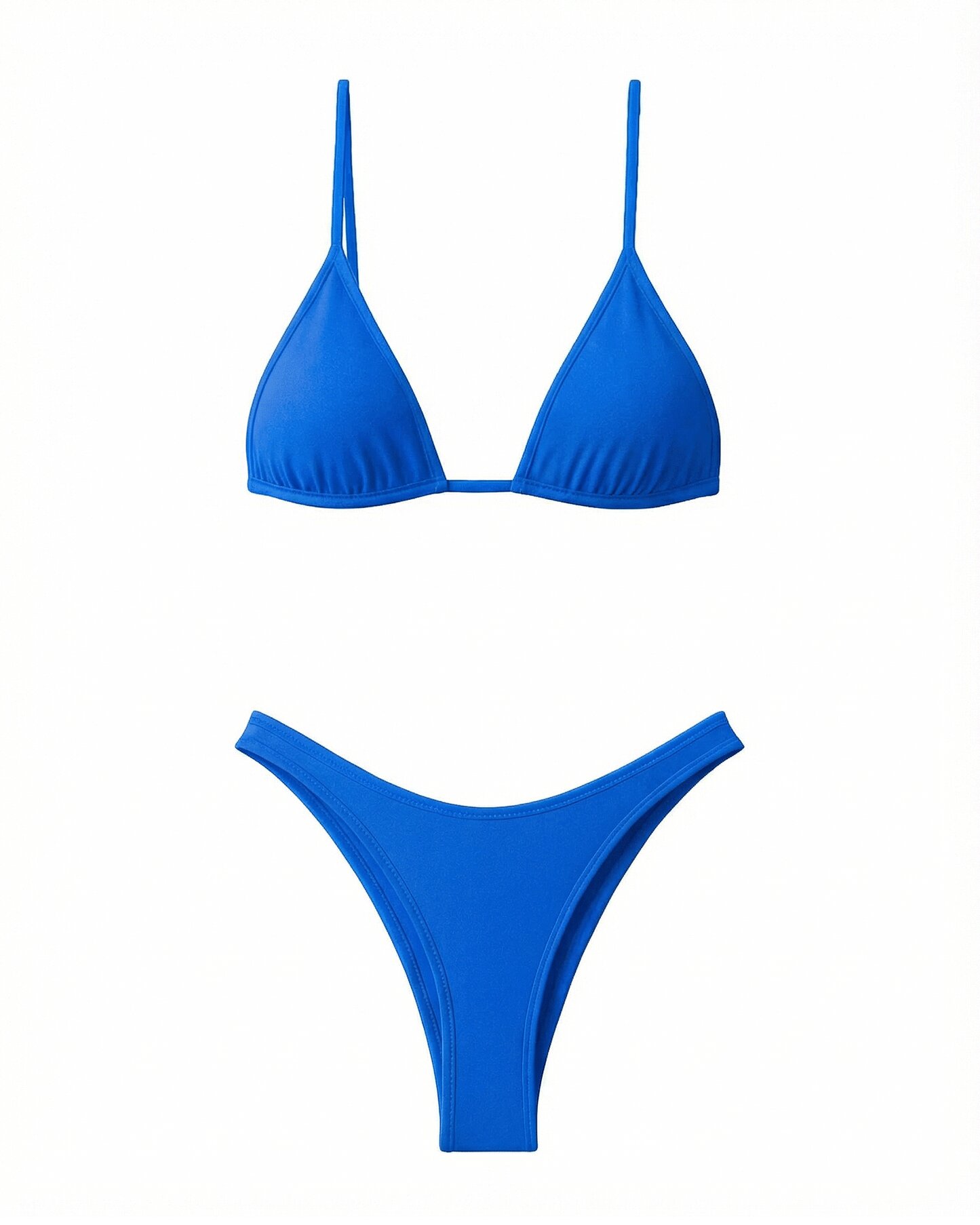 Imagem 0 de Bikini Triângulo Poliamida Reciclada Azul
