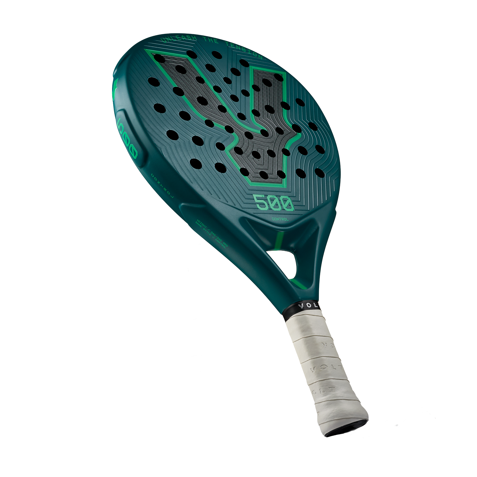 Raquete de Padel Volt 500 v5 Verde-2