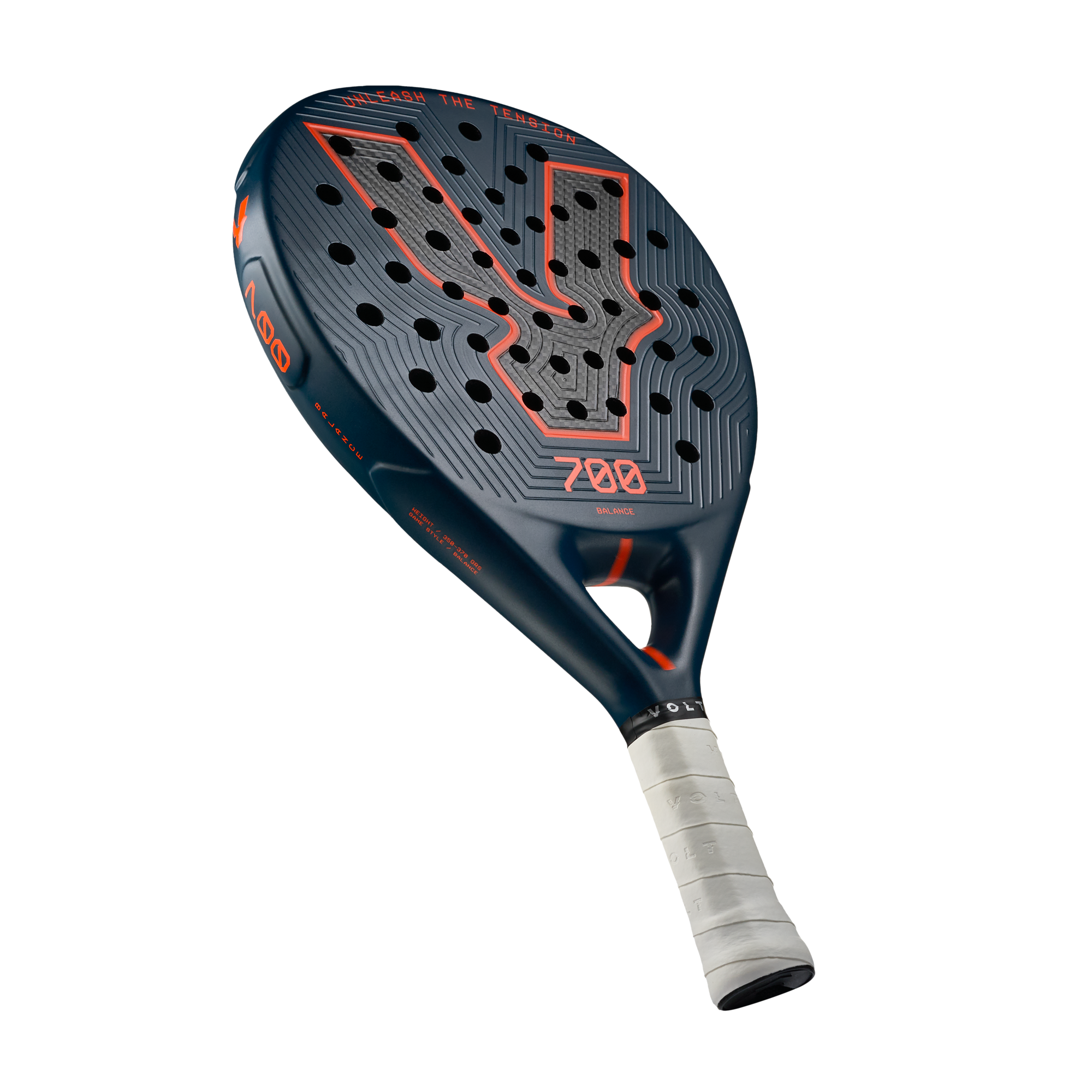 Raquete de padel Volt 700 v5 Azul-2