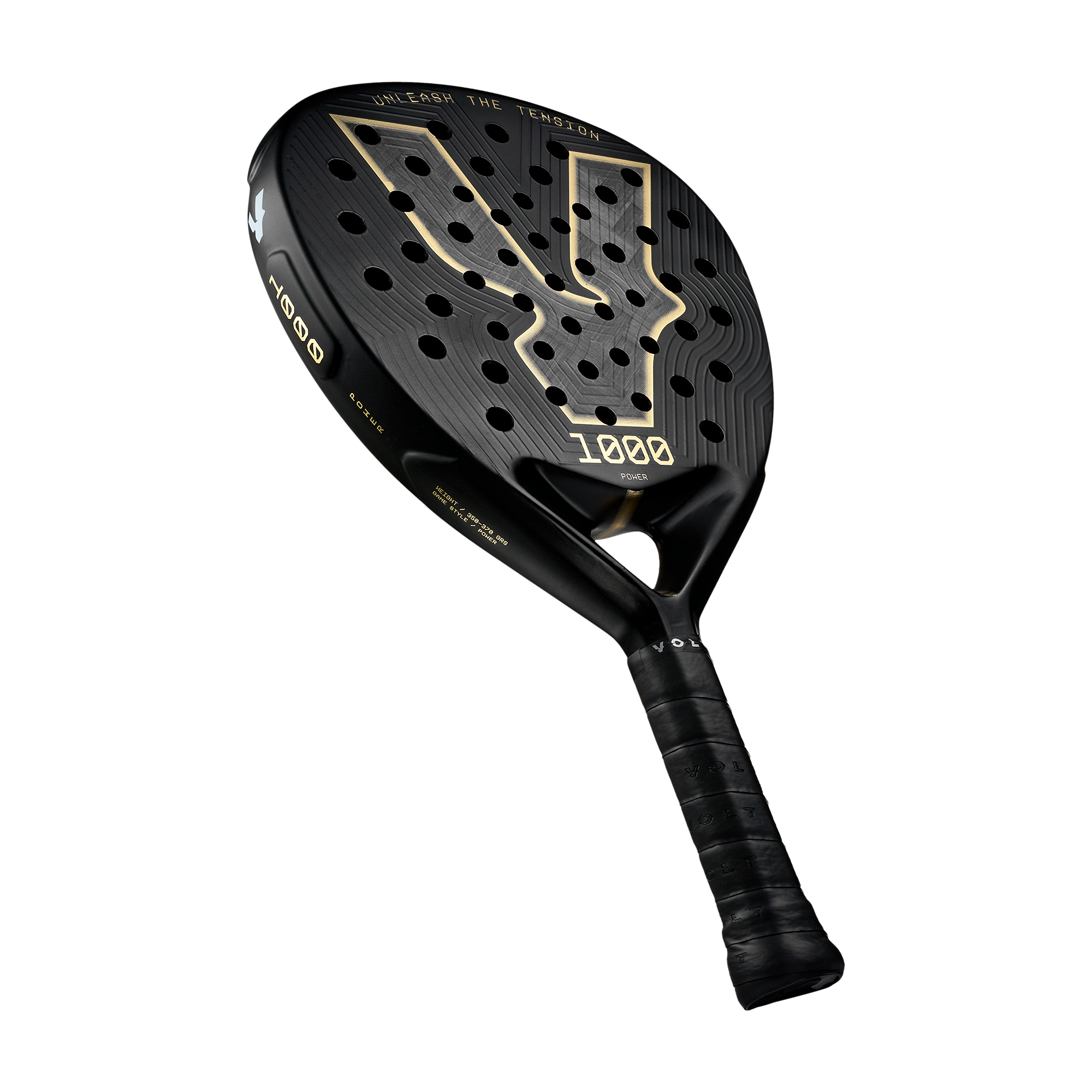 Raquete de Padel Volt 1000 v5 Preto-2