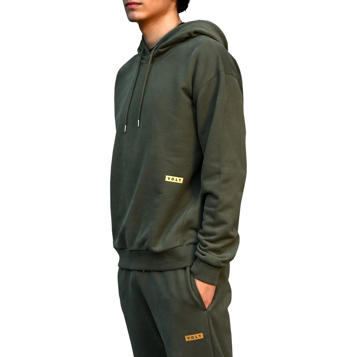 Hoodie Verde & Dourado Verde-3