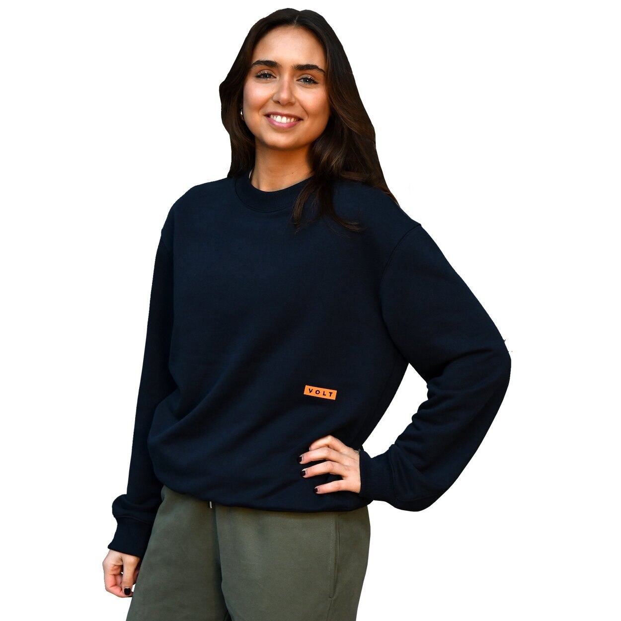 Sweatshirt Azul & Laranja Azul-2