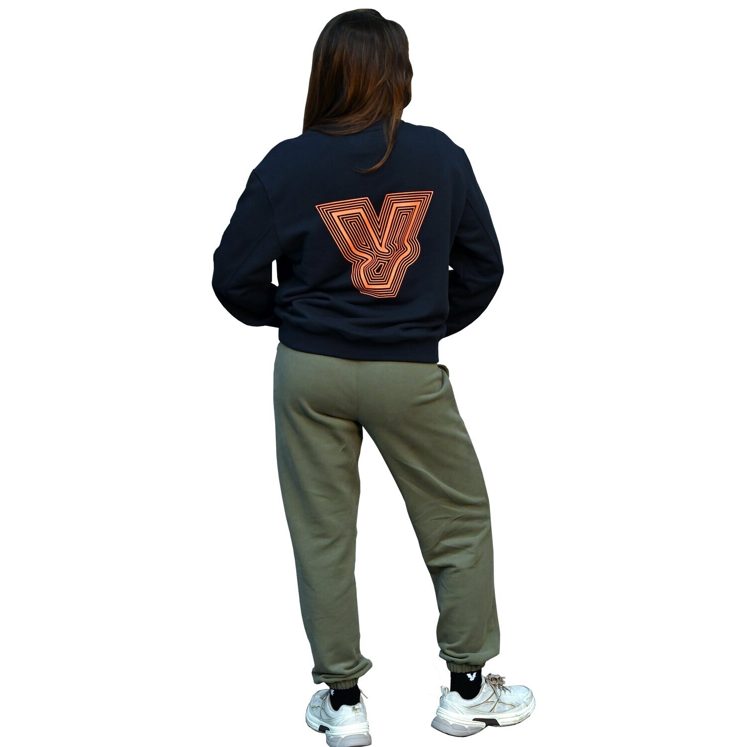 Sweatshirt Azul & Laranja Azul-4