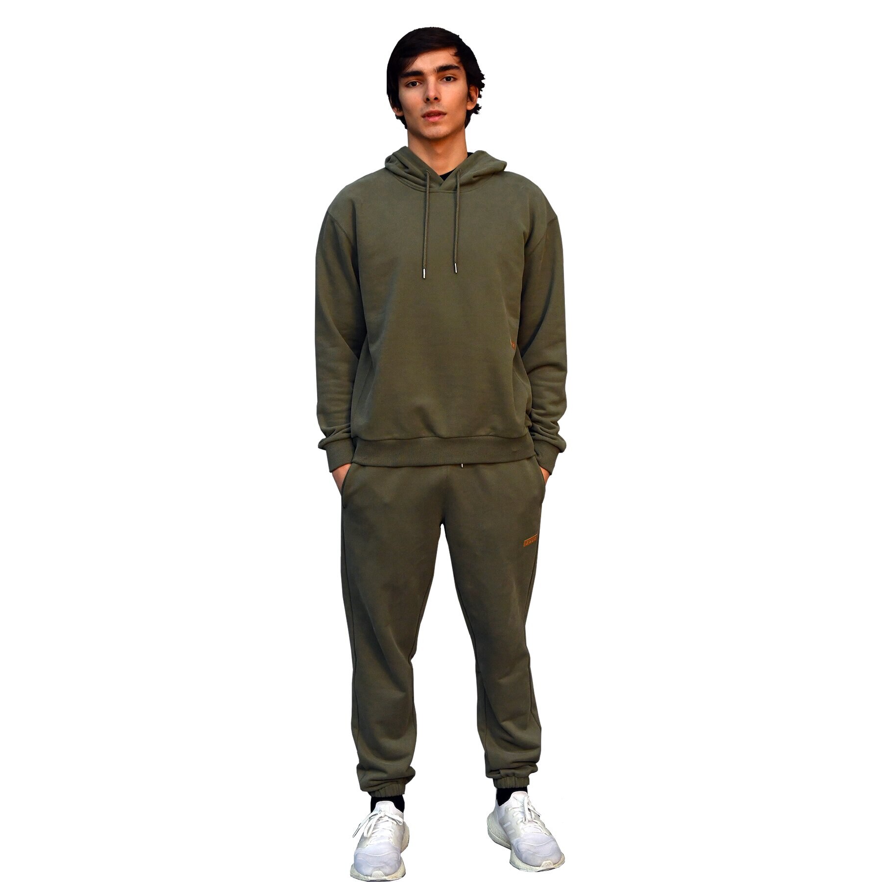 Calças Jogger Verde & Dourado Verde-2