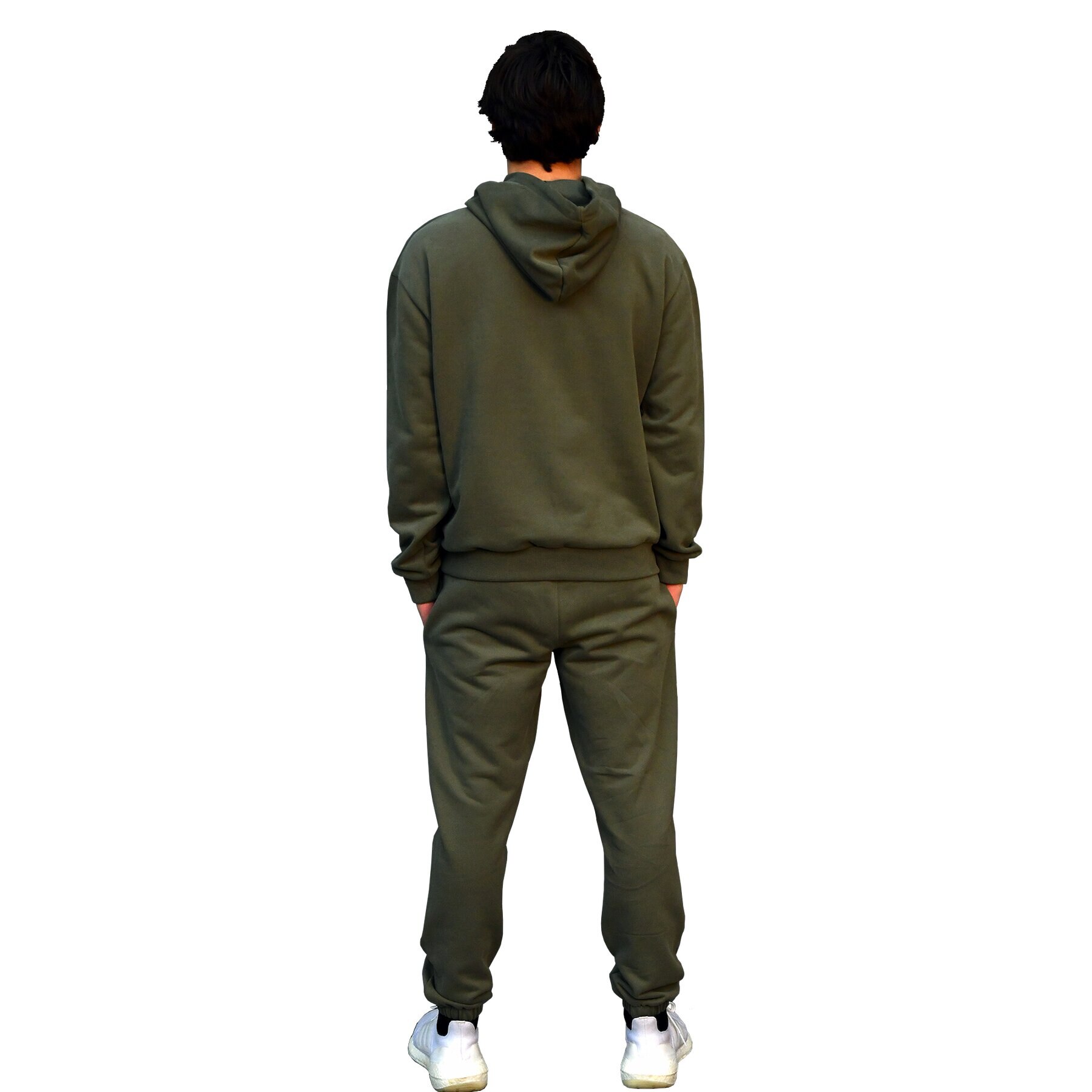 Calças Jogger Verde & Dourado Verde-5