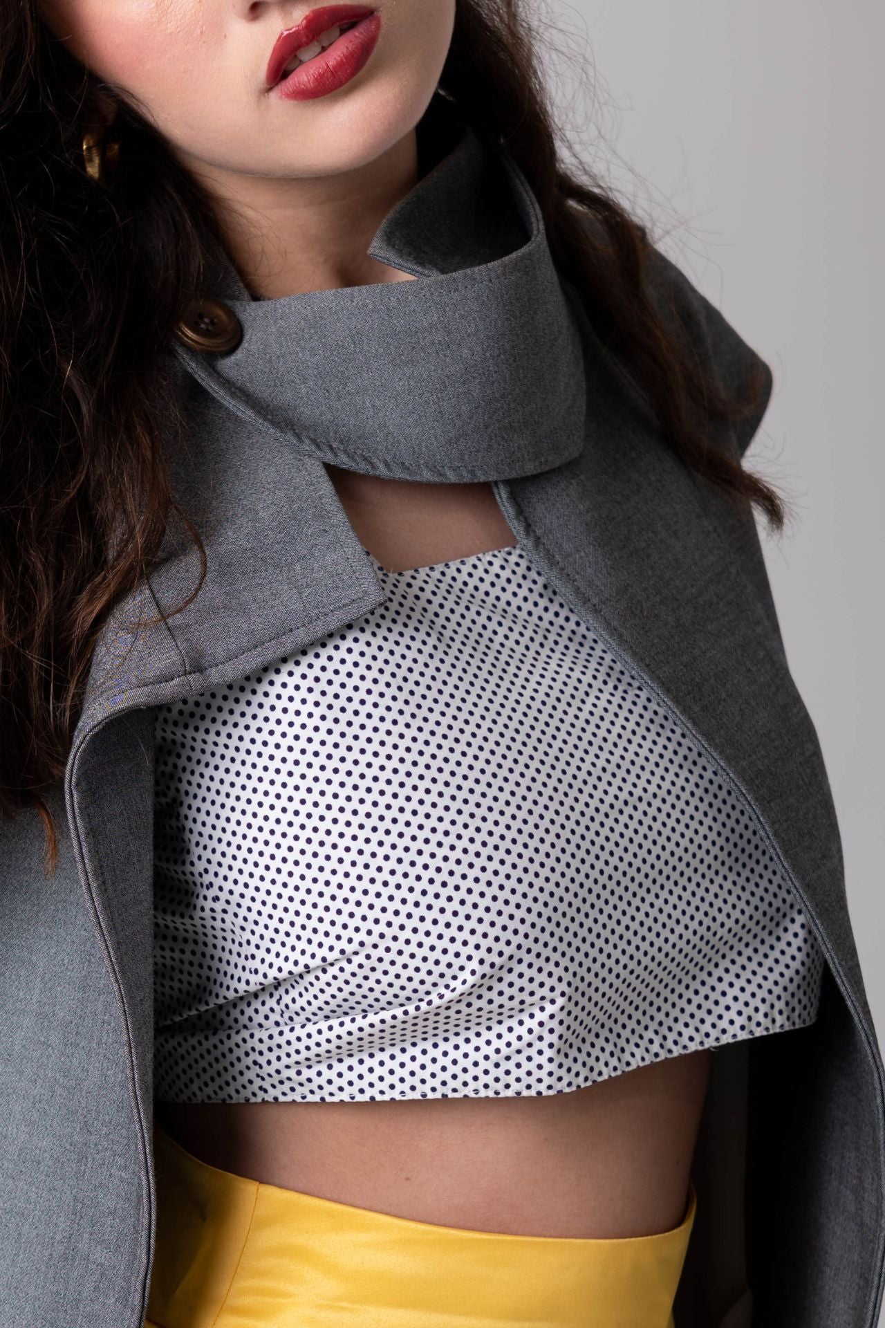 Imagem 0 de Colete Oversized com Cinto