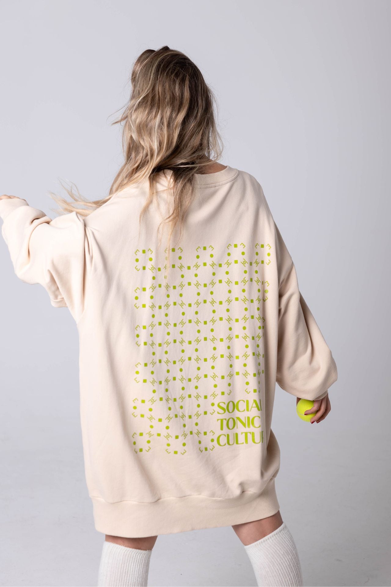 Imagem 0 de Sweatshirt Oversized Estampada