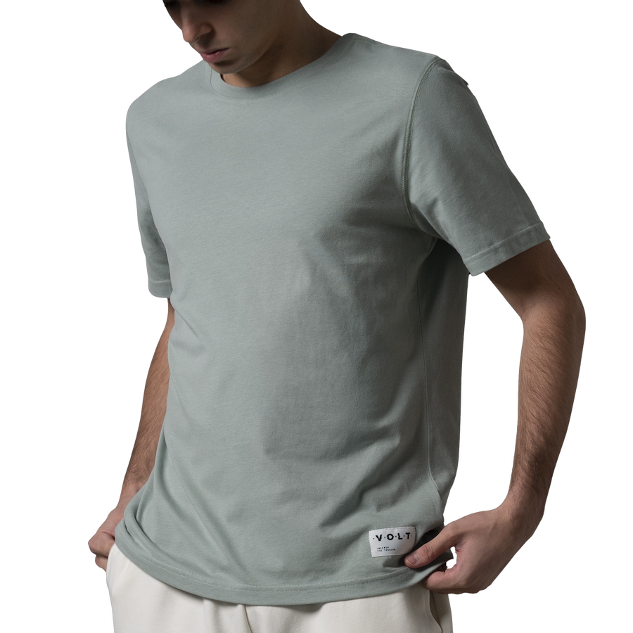 T-shirt Casual green Verde Água-2