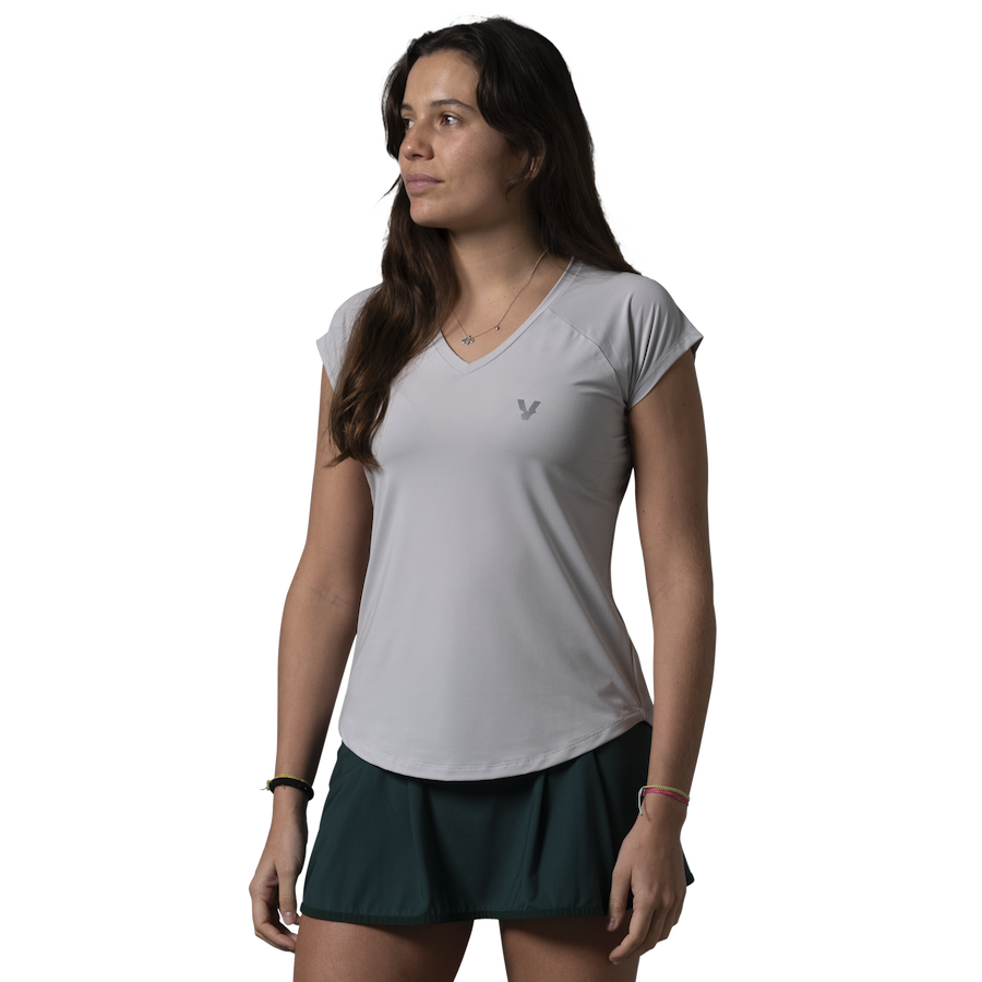 Imagem 0 de T-shirt Mulher Padel ice grey