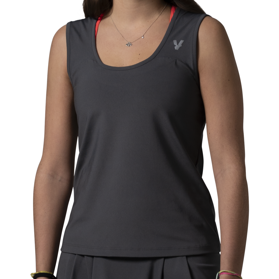 Top Padel dark grey Cinzento-escuro-4