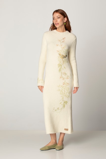 Imagem 0 de Vestido de Lã com Estampa