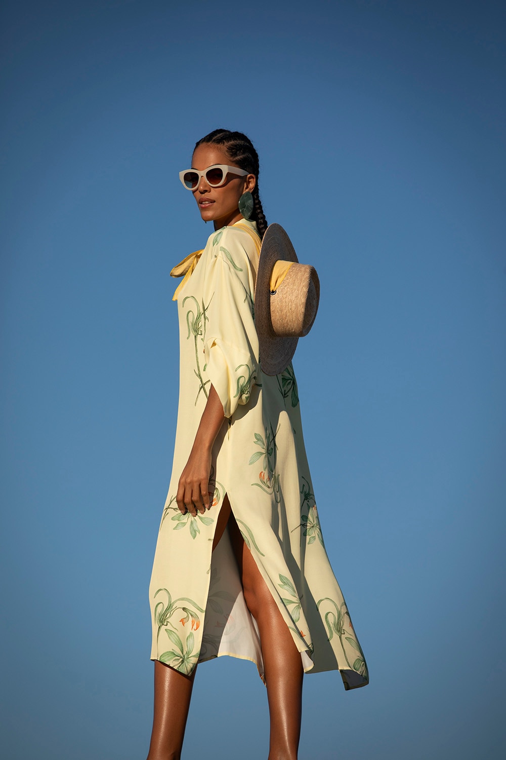 Kaftan Green Essence Estampado-2