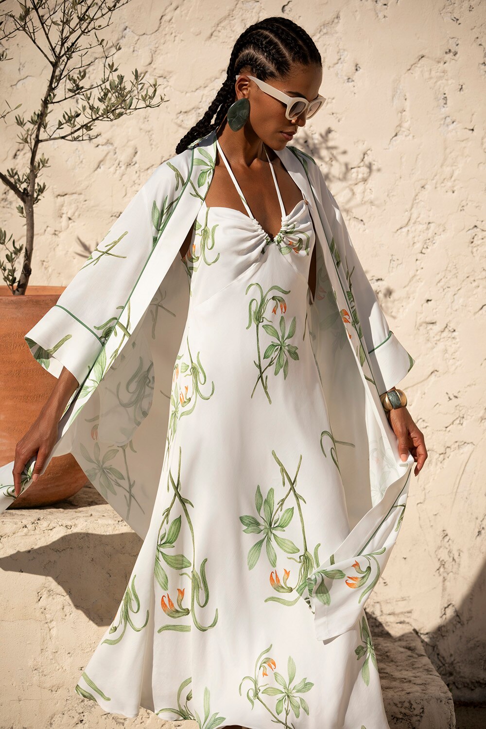 Kimono Comprido Long Essence Estampado-2