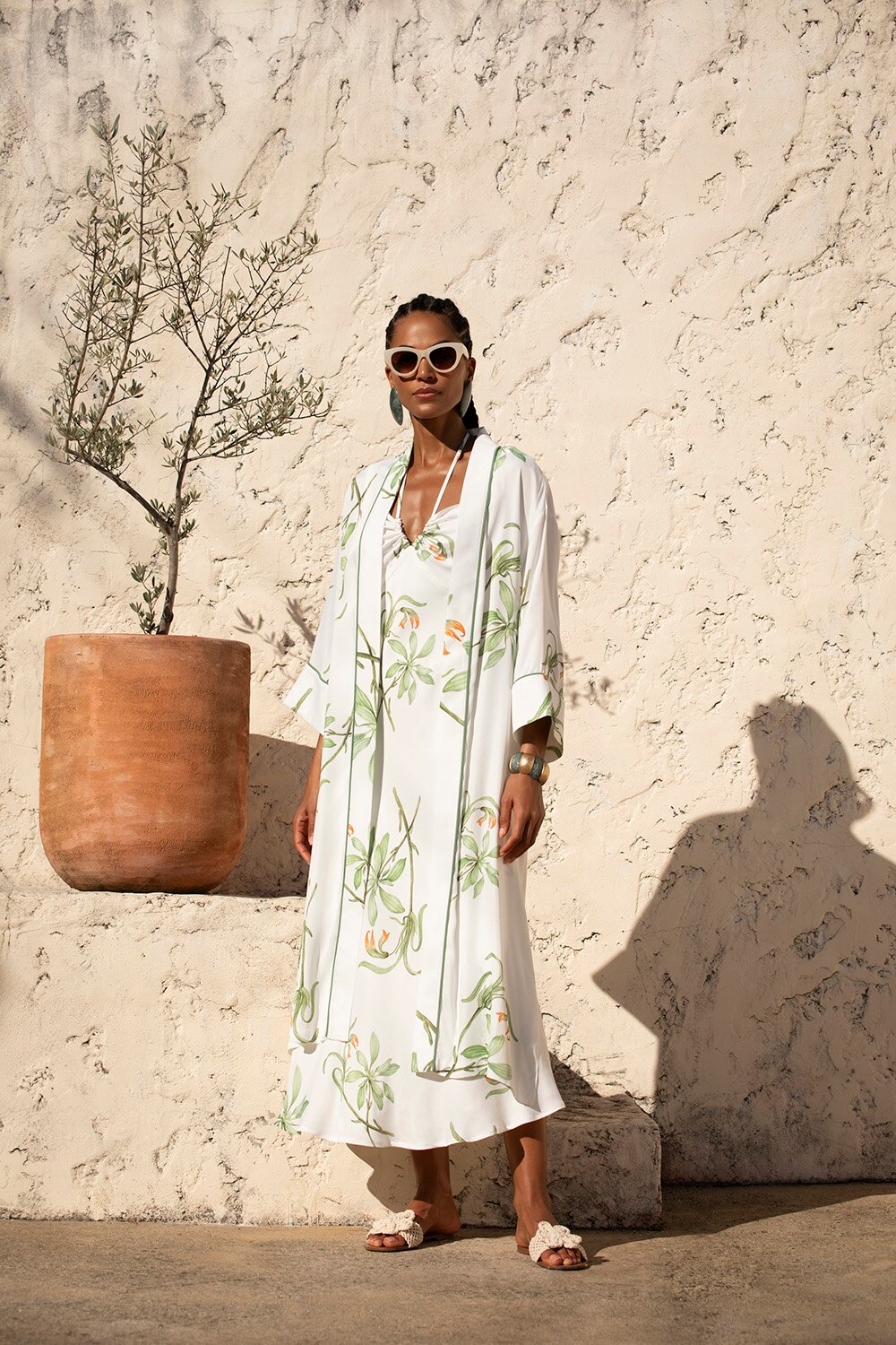 Kimono Comprido Long Essence Estampado-3