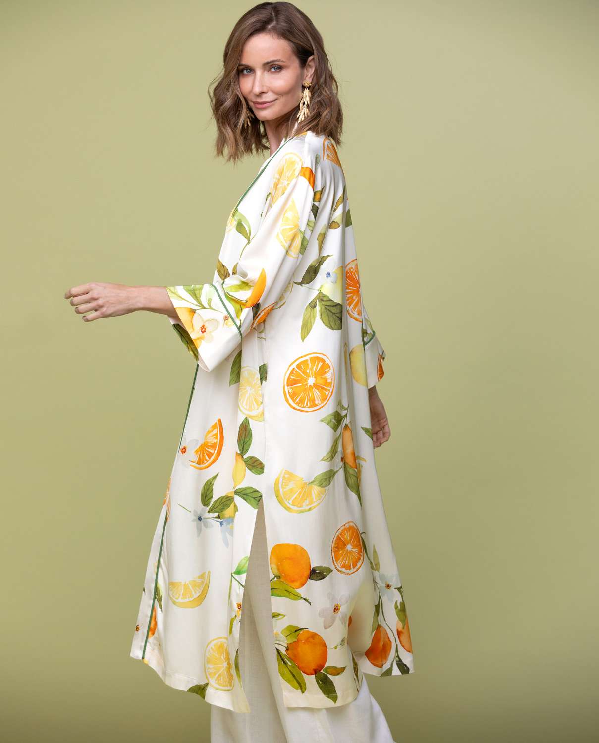 Kimono fluido estampado Estampado-2