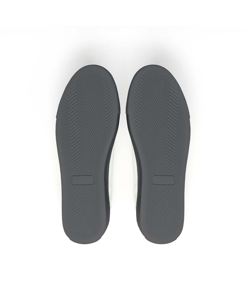 Sapatilhas premium em pele feitas com materiais sustentáveis Cinzento-escuro-5