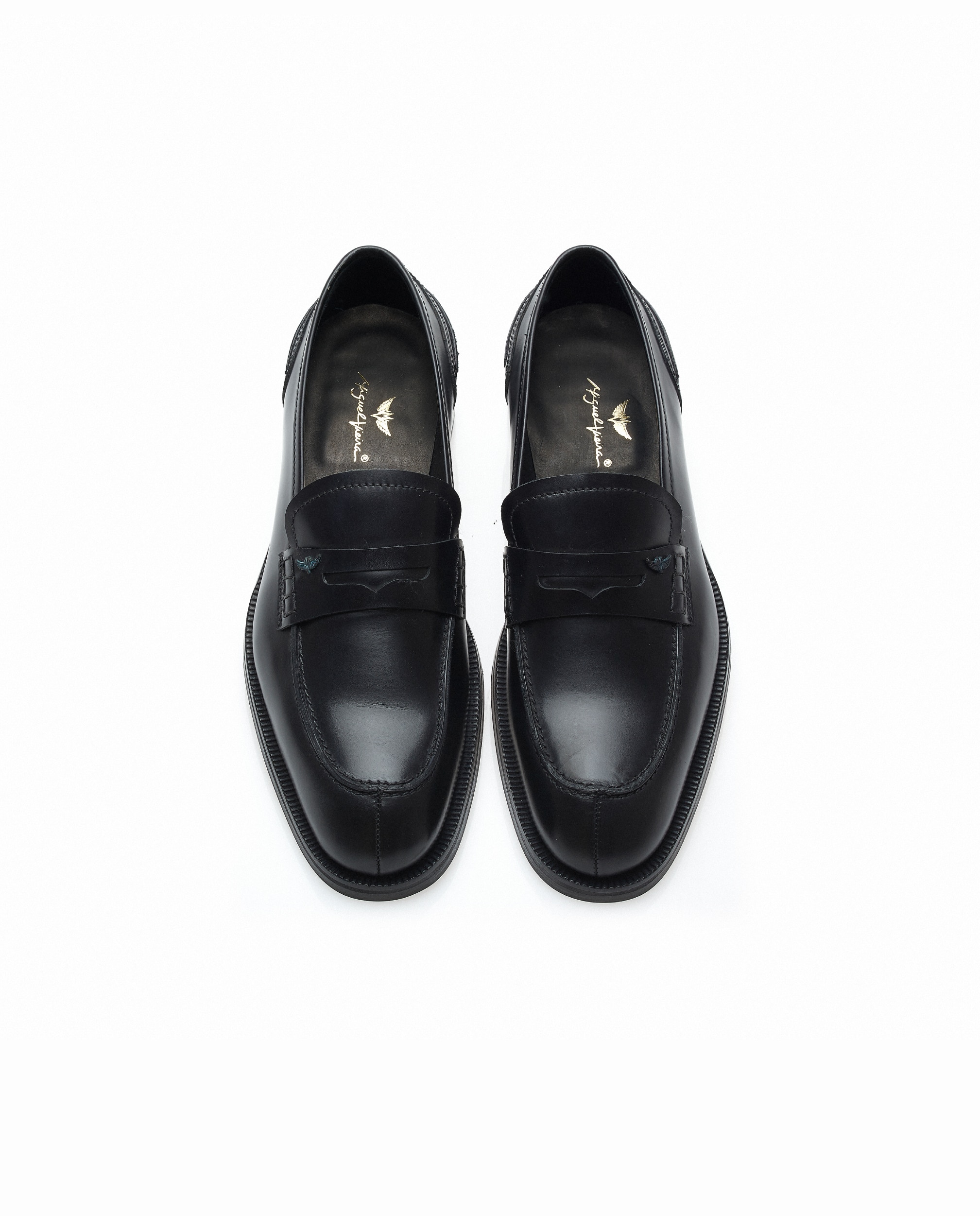 Mocassin Clássico em couro e sola em couro Preto-2