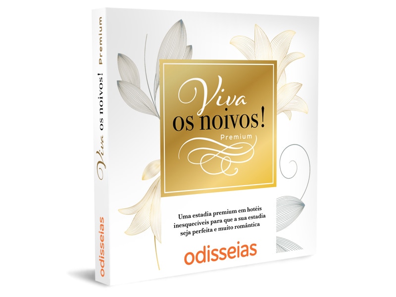 Imagem 0 de Odisseias Pack Presente - Viva os Noivos! Premium | Experiência 1 ou 2 noites | Peq. almoço com opção acesso ao Spa | 2 pessoas