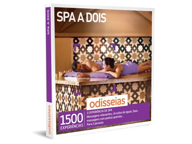 Imagem 0 de Odisseias Pack Presente - Spa a Dois | Experiência de Spa | 2 pessoas