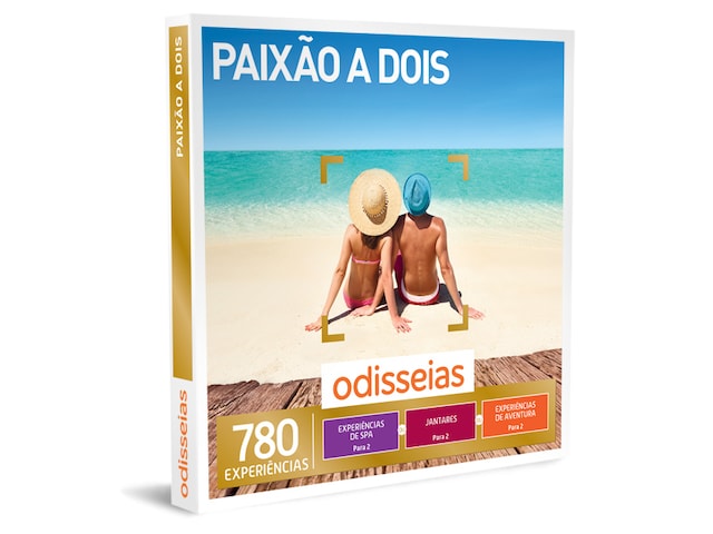Imagem 0 de Pack Presente Odisseias - Paixão a Dois | Experiência SPA, gourmet ou aventura | 2 pessoas