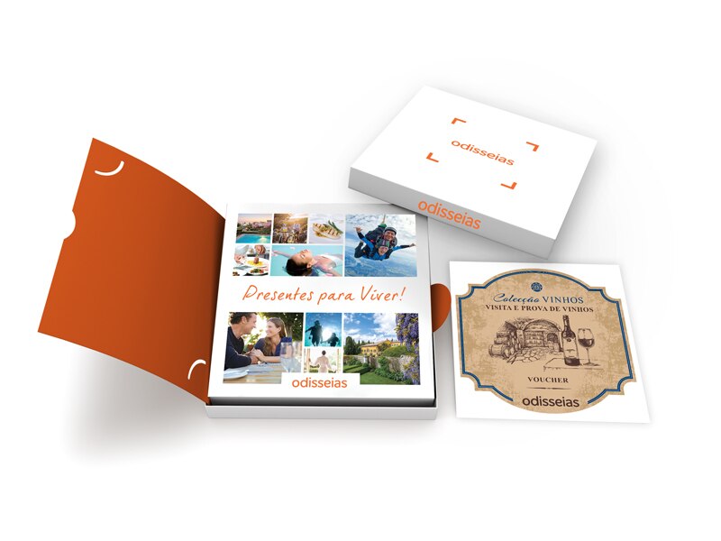Pack Presente Odisseias - Visita e Prova de Vinhos | Experiência para 2 pessoas 3