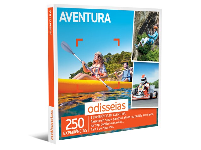 Imagem 0 de Pack Presente Odisseias - Aventura | Experiência de aventura | 1 ou 2 pessoas