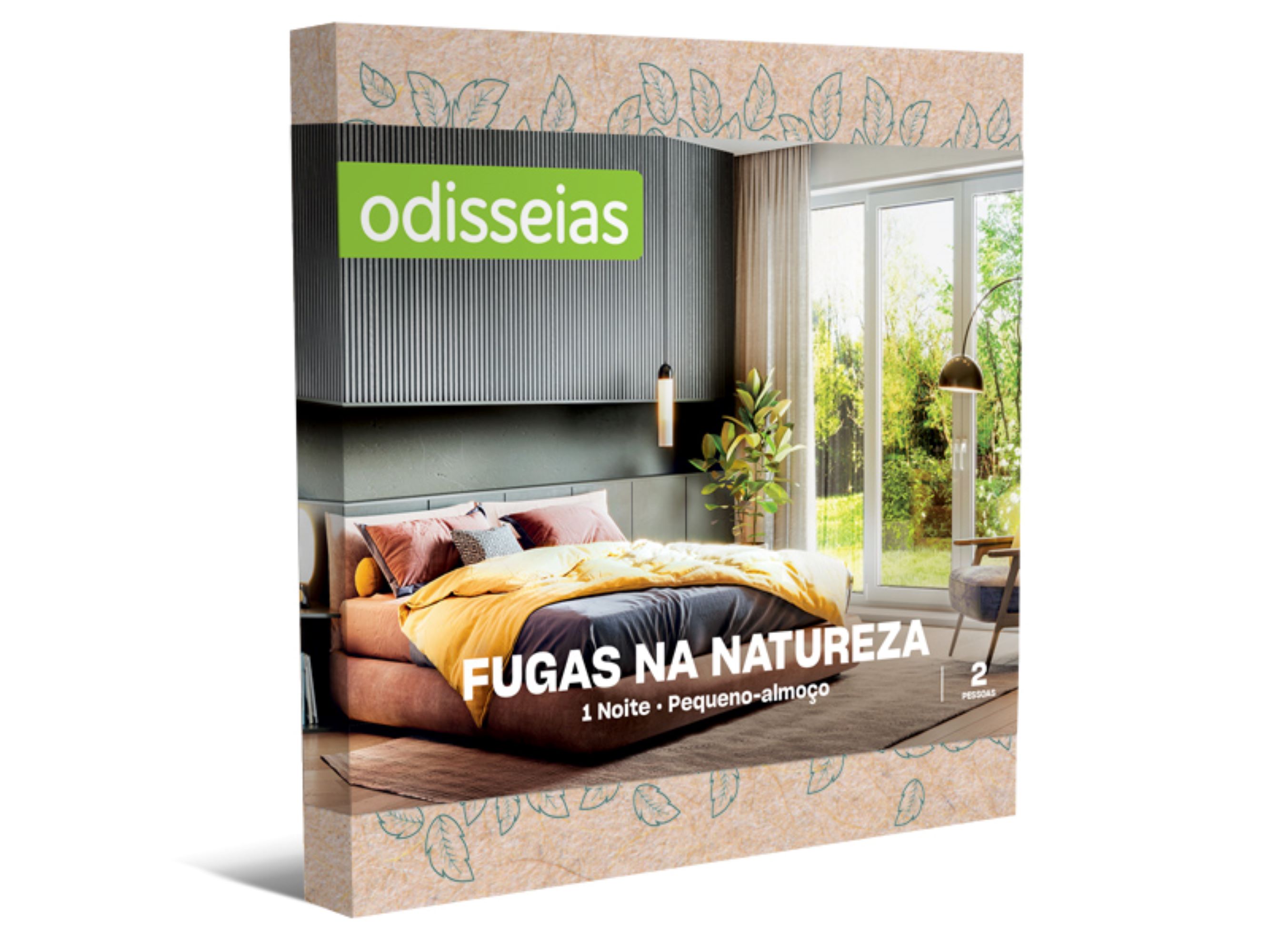 Odisseias Pack Presente - Fugas na Natureza | Experiência 1 Noite | Pequeno-almoço | 2 Pessoas 1